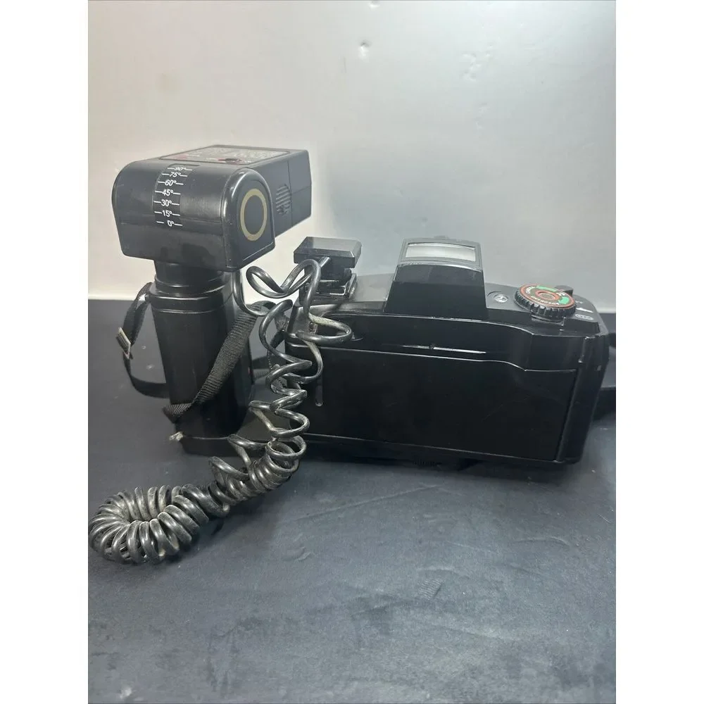 Minotar Focus Free Red Eye Reduction 35mm Motor Drive Camera Point And Shoot UNT